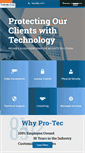 Mobile Screenshot of pro-tecdesign.com